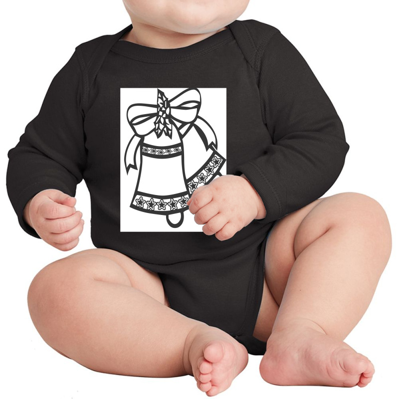 Crismas Design Long Sleeve Baby Bodysuit by John Seals | Artistshot