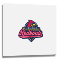 The Redbirds Metal Print Square | Artistshot