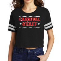 Carnival Staff Circus Event Security Circus Ringmaster Scorecard Crop Tee | Artistshot