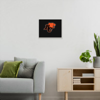 Bc Lions Metal Print Horizontal | Artistshot