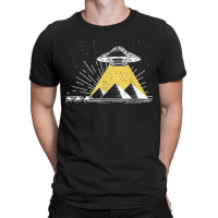 Ufo Alien Abduction Pyramids Ancient Egypt Camels Science T-shirt | Artistshot