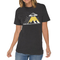 Ufo Alien Abduction Pyramids Ancient Egypt Camels Science Vintage T-shirt | Artistshot