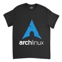 Dark Color Arch Linux Classic T-shirt | Artistshot