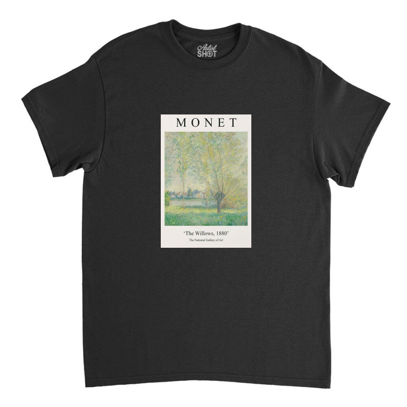 Claude Monet Exhibition Classic Classic T-shirt by carlyriley | Artistshot