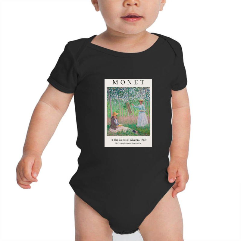 Claude Monet Baby Bodysuit by carlyriley | Artistshot