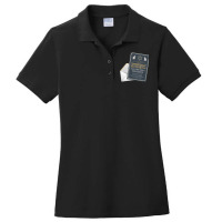 Bar Mitzvah Invitation Novelty Design T Shirt Ladies Polo Shirt | Artistshot