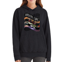 Arcade   Discography Vintage Hoodie | Artistshot