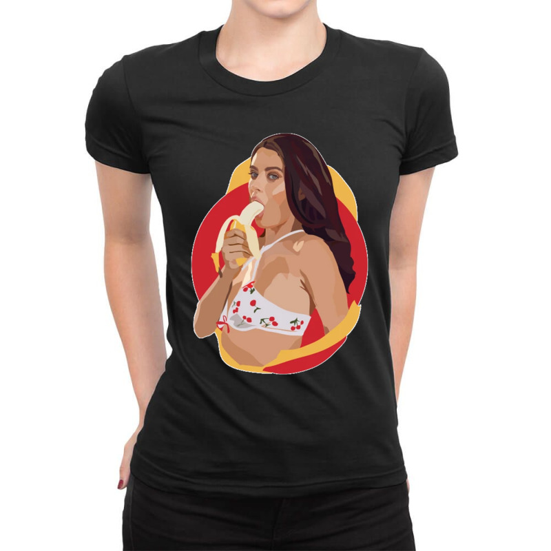 Lana Love Banana Ladies Fitted T-Shirt by cm-arts | Artistshot