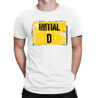 For Initials Or First Letters Of Names Starting With The Letter D T-shirt | Artistshot