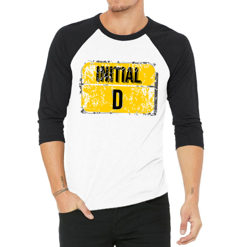 For Initials Or First Letters Of Names Starting With The Letter D 3/4 Sleeve Shirt | Artistshot