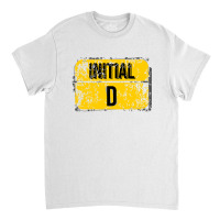 For Initials Or First Letters Of Names Starting With The Letter D Classic T-shirt | Artistshot