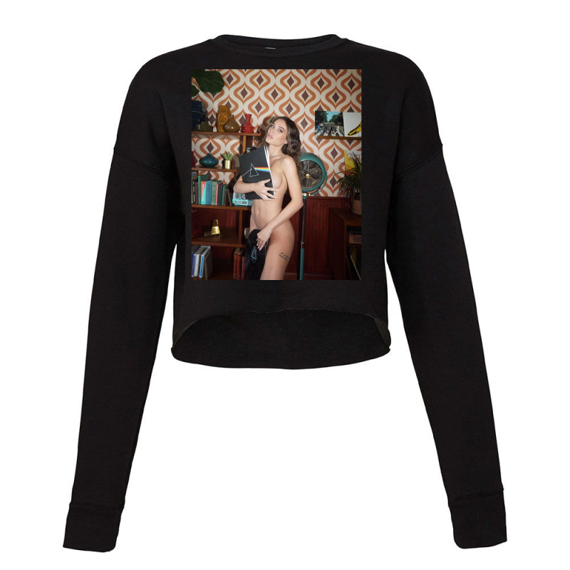 Lana Vinyl Cropped Sweater by cm-arts | Artistshot