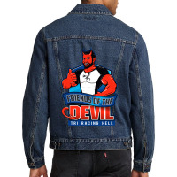 Friends Of The Devil Men Denim Jacket | Artistshot