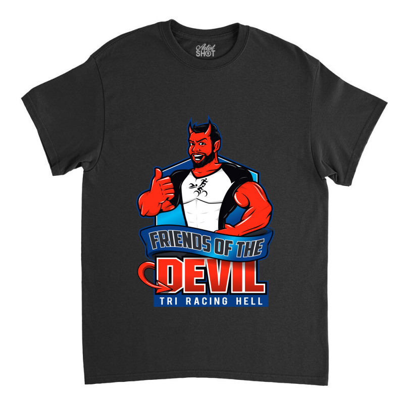 Friends Of The Devil Classic T-shirt by cm-arts | Artistshot