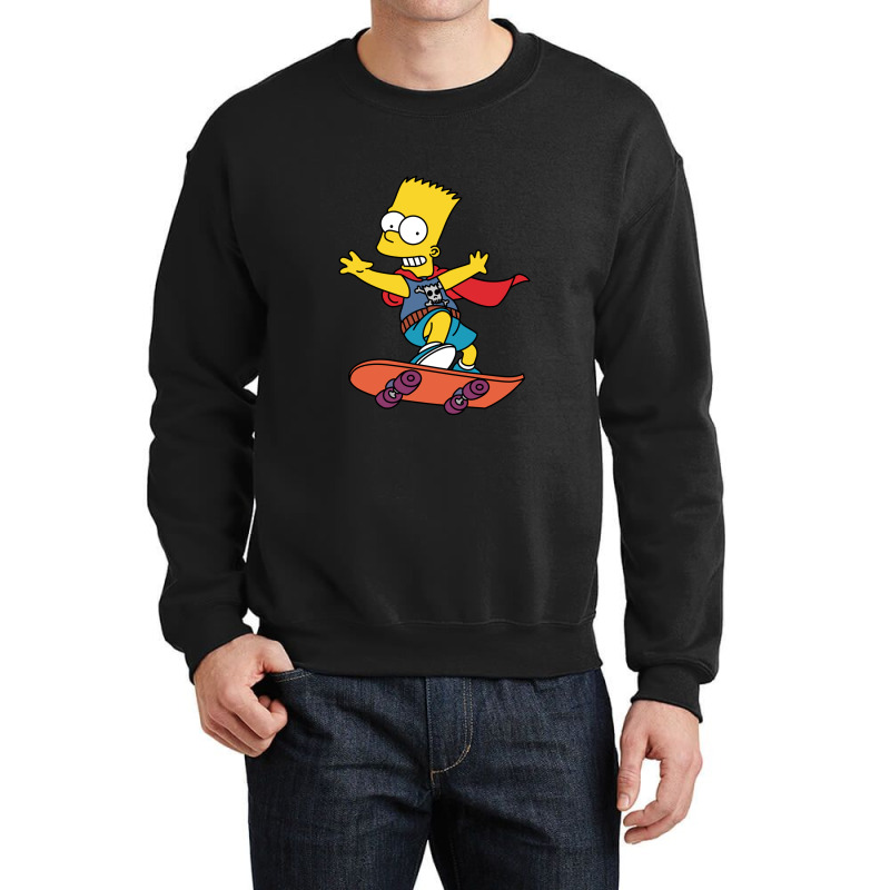 The Simpson Brat Crewneck Sweatshirt by cm-arts | Artistshot