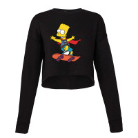 The Simpson Brat Cropped Sweater | Artistshot