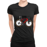 Sbr Swim Bike Run Ladies Fitted T-shirt | Artistshot