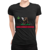 California Republic Remix Raglan Baseball Tee Ladies Fitted T-shirt | Artistshot