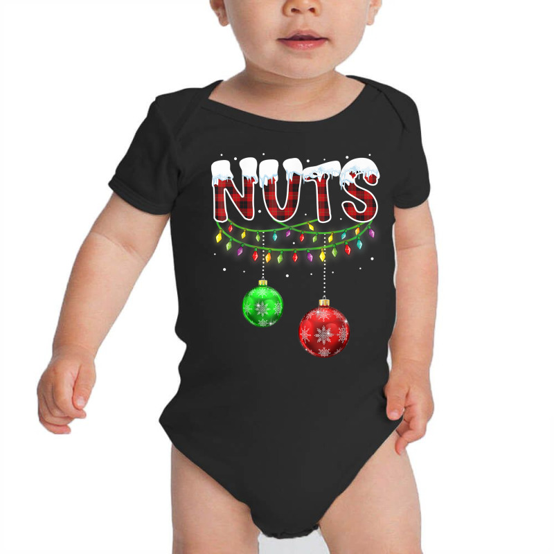 Chest Nuts Christmas T Shirt Matching Couple Chestnuts T Shirt Baby Bodysuit | Artistshot