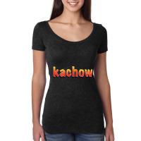 Kachow - Lightening Mcqueen Women's Triblend Scoop T-shirt | Artistshot