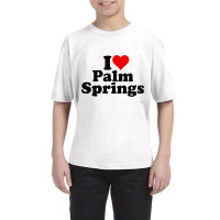 I Love Heart Palm Springs California T Shirt Youth Tee | Artistshot