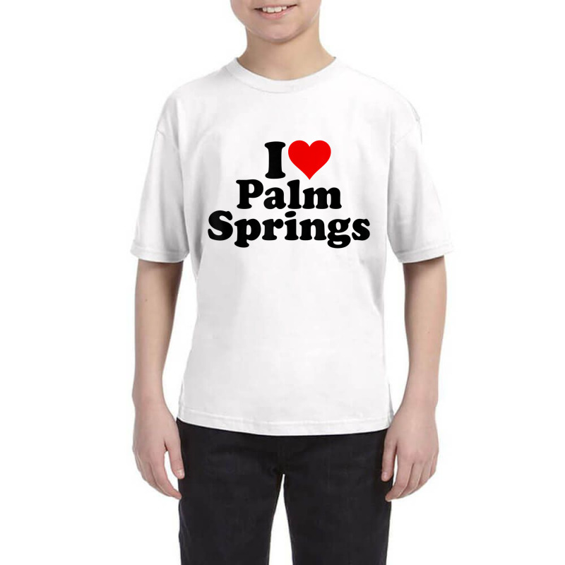 I Love Heart Palm Springs California T Shirt Youth Tee by cm-arts | Artistshot