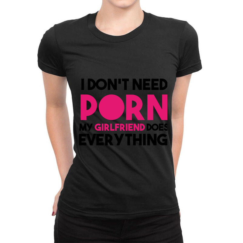 Do Not Need Ladies Fitted T-Shirt by cm-arts | Artistshot