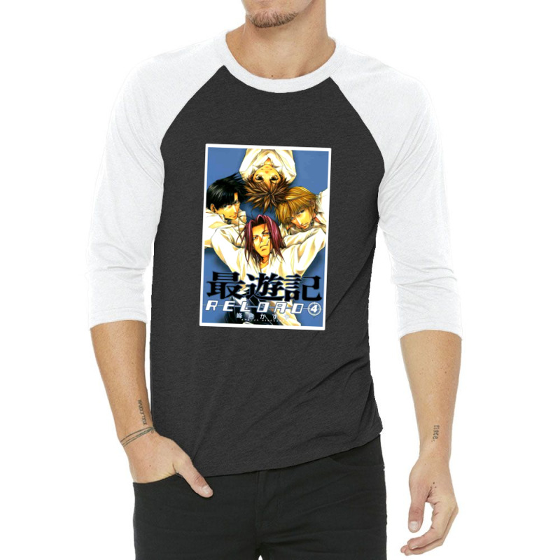 Reload 4 Blast Saiyuki 3/4 Sleeve Shirt by LinseyCElliott | Artistshot