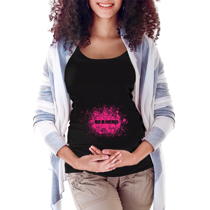 Be A Hero Maternity Scoop Neck T-shirt by cm-arts | Artistshot