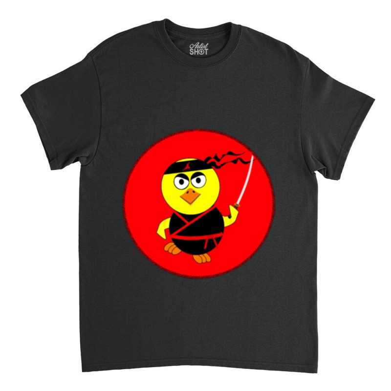 Duck With A Sword  (9) Classic T-shirt by cm-arts | Artistshot