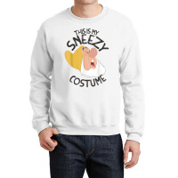 Funny Snow White This Is My Sneezy Costume Halloween Crewneck Sweatshirt | Artistshot