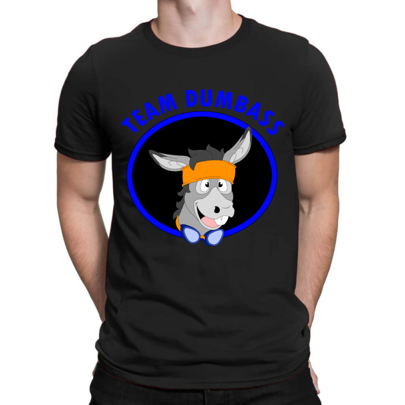 Team Dumbass Donkey Headshot T-Shirt by cm-arts | Artistshot