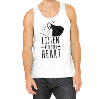 Funny Pocahontas Listen With Your Heart Graphic Tank Top | Artistshot