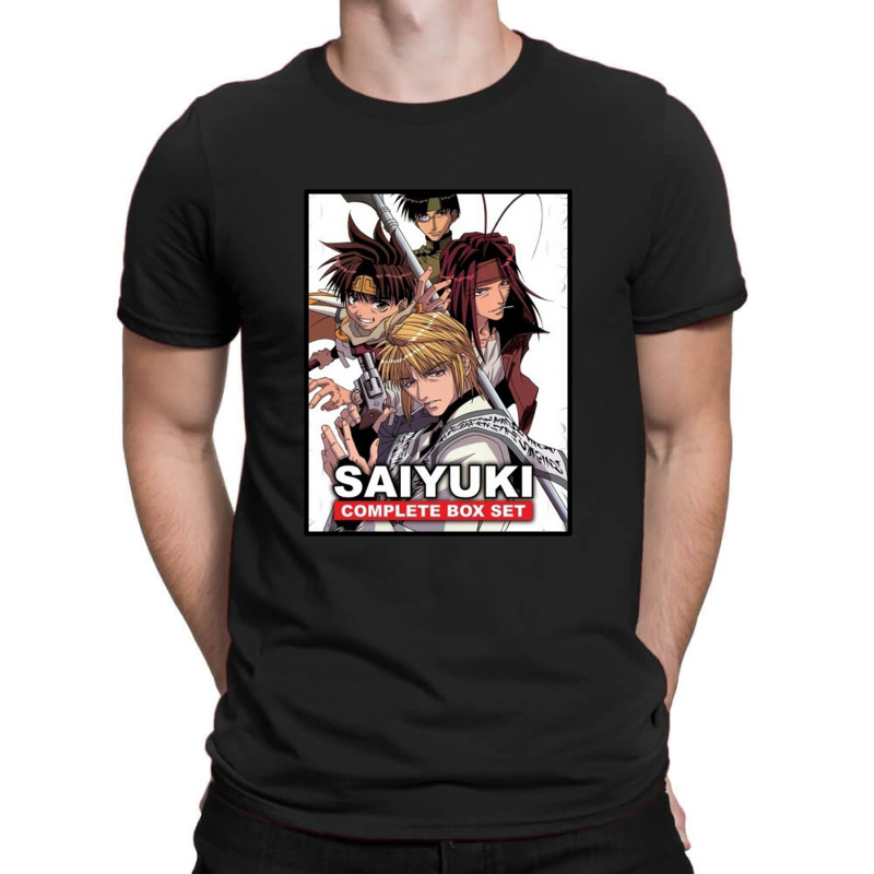 Saiyuki Complete Blast T-Shirt by LinseyCElliott | Artistshot