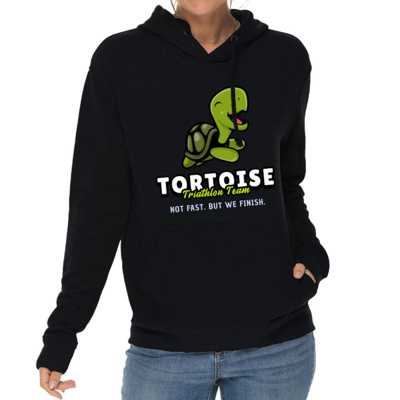 Tortoise Triathlon Team Lightweight Hoodie by cm-arts | Artistshot