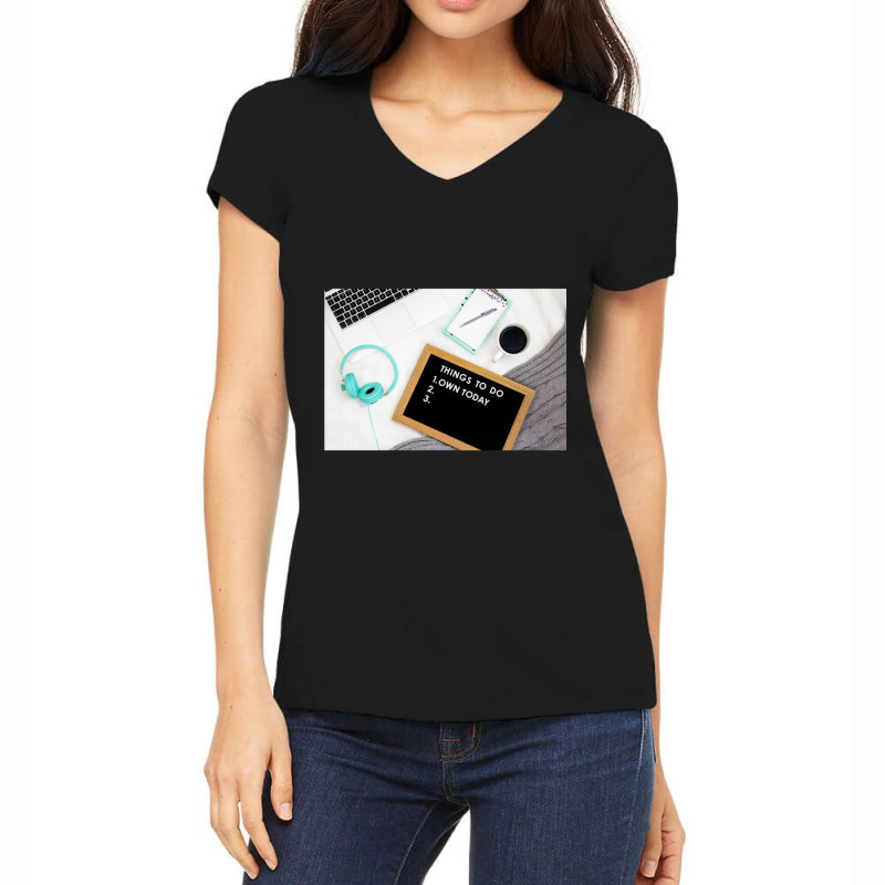 Things To Do List Women's V-Neck T-Shirt by cm-arts | Artistshot