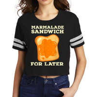 Marmalade Sandwich For Later Cute Boys Girls Jam Lover Scorecard Crop Tee | Artistshot