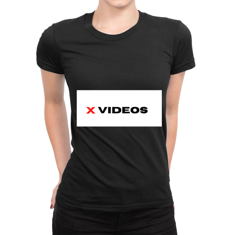 Xvideo Ladies Fitted T-Shirt by cm-arts | Artistshot