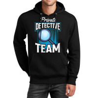 Womens Private Detective Team Spy Investigator Investigation V Neck T Unisex Hoodie | Artistshot