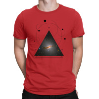 Galaxy In A Triangle T-shirt | Artistshot