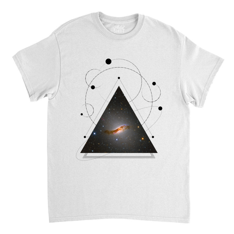 Galaxy In A Triangle Classic T-shirt by InspirationColor | Artistshot