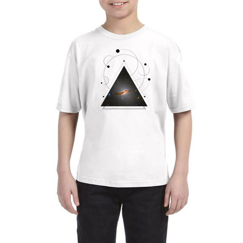 Galaxy In A Triangle Youth Tee by InspirationColor | Artistshot