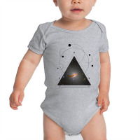 Galaxy In A Triangle Baby Bodysuit | Artistshot