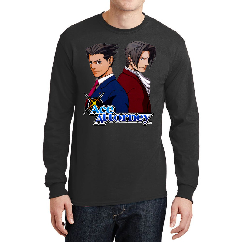 Custom Photographic Famicom Of The Great Ace Attorney Long Sleeve