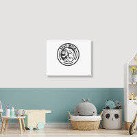 Funny Lion King Stay Wild Landscape Canvas Print | Artistshot