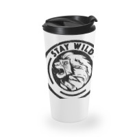 Funny Lion King Stay Wild Travel Mug | Artistshot