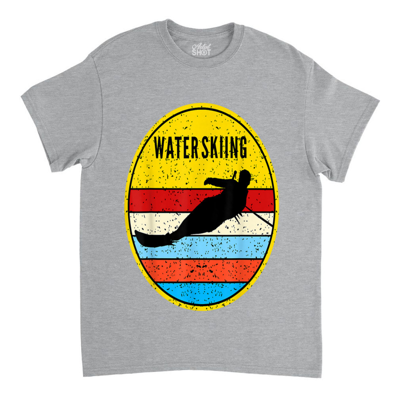 Aad,water Skiing Retro Waterski Ski Water Sports Classic T-shirt by cm-arts | Artistshot