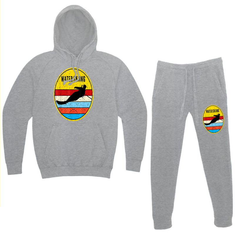 Aad,water Skiing Retro Waterski Ski Water Sports Hoodie & Jogger set by cm-arts | Artistshot