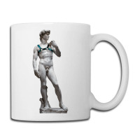 Michelangelo David Leather Harness Sculpture Art Male Statue Torso Coffee Mug | Artistshot