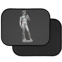 Michelangelo David Leather Harness Sculpture Art Male Statue Torso Rear Car Mat | Artistshot